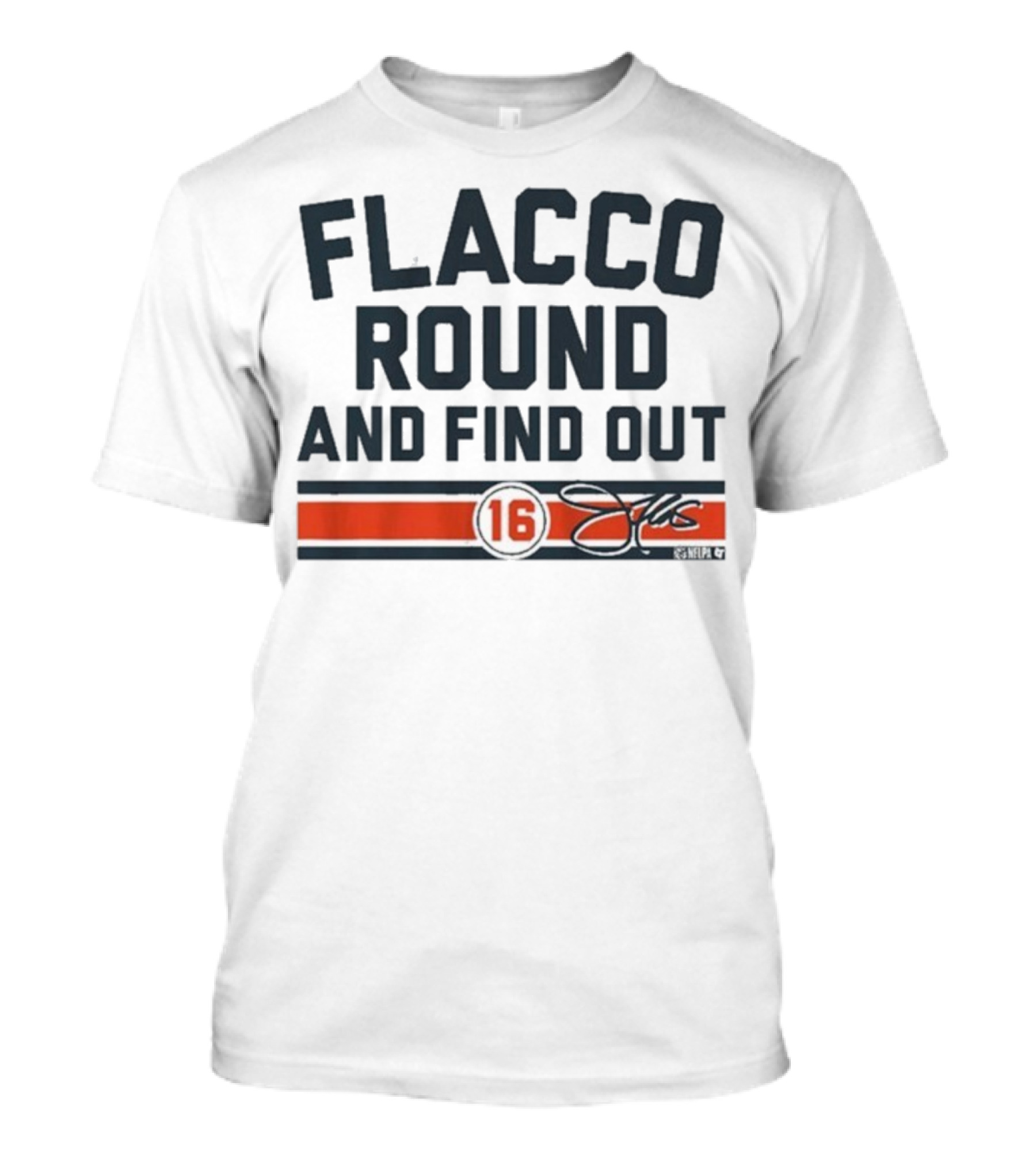 Flacco Round And Find Out 16 NFLPA Cincinnati Bengals T-Shirt