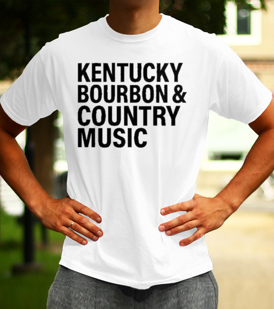 Kentucky Bourbon And Country Music Lover Essentials T-Shirt