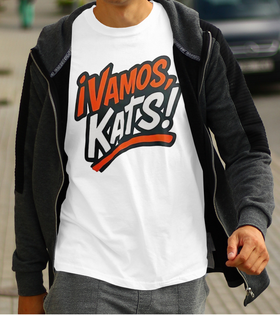 Sam Houston Bearkats Vamos Kats Football Enthusiasts Gear T-Shirt