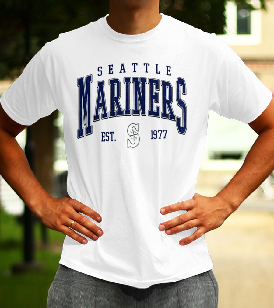 Seattle Mariners Est 1977 Vintage MLB Baseball T-Shirt