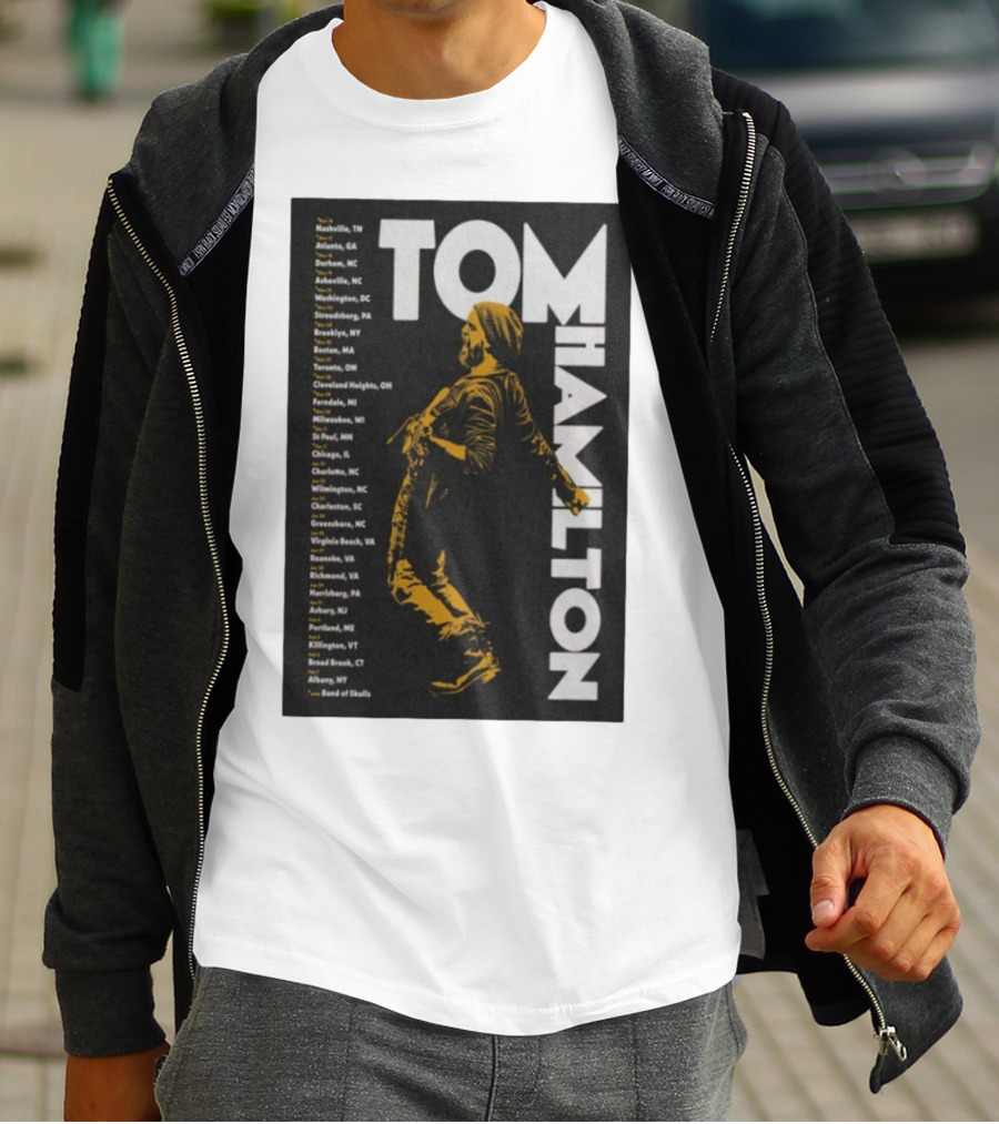 Tom Hamilton Jr Tour 2025 Nashville Atlanta Chicago Brooklyn Dates T-Shirt