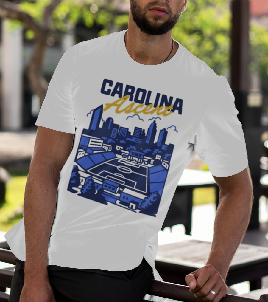 Carolina Ascent Skyline Stadium View T-Shirt