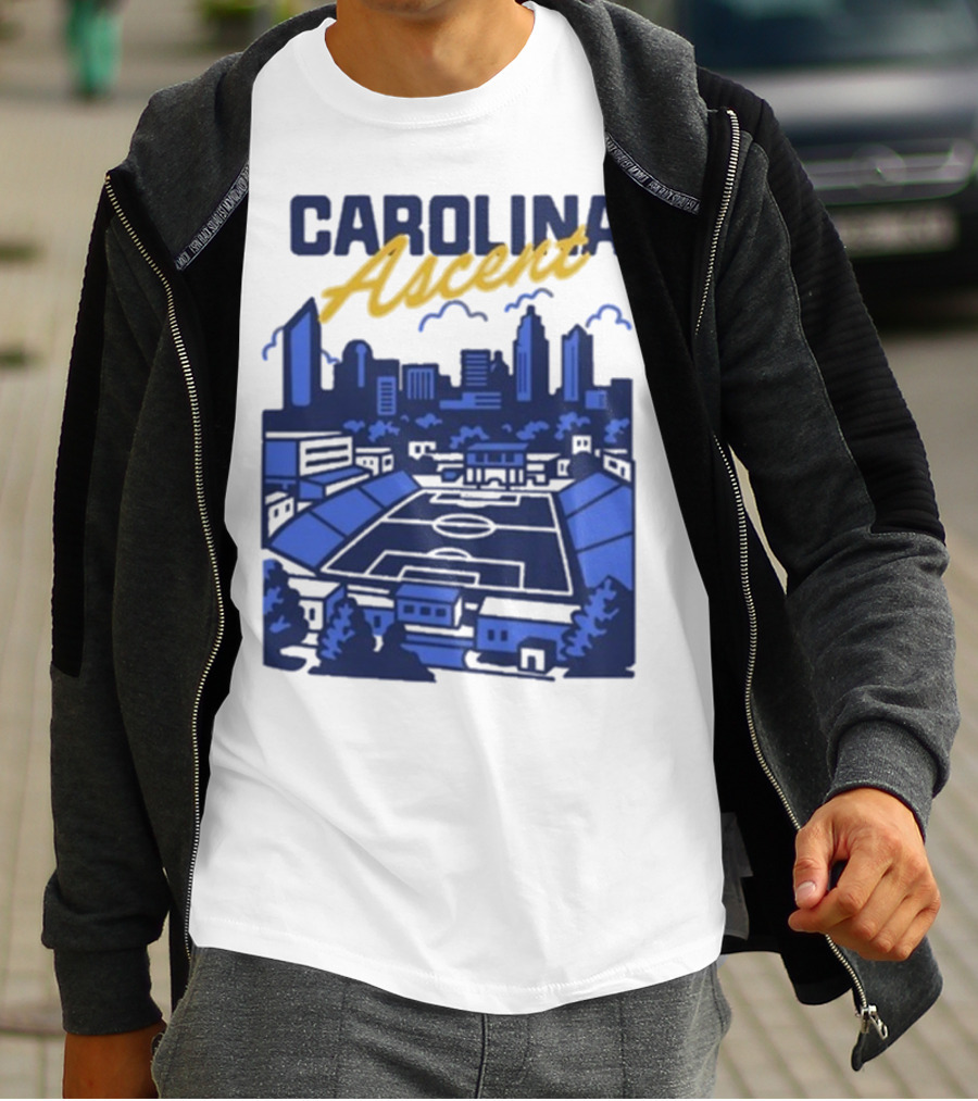 Carolina Ascent Skyline Stadium View T-Shirt