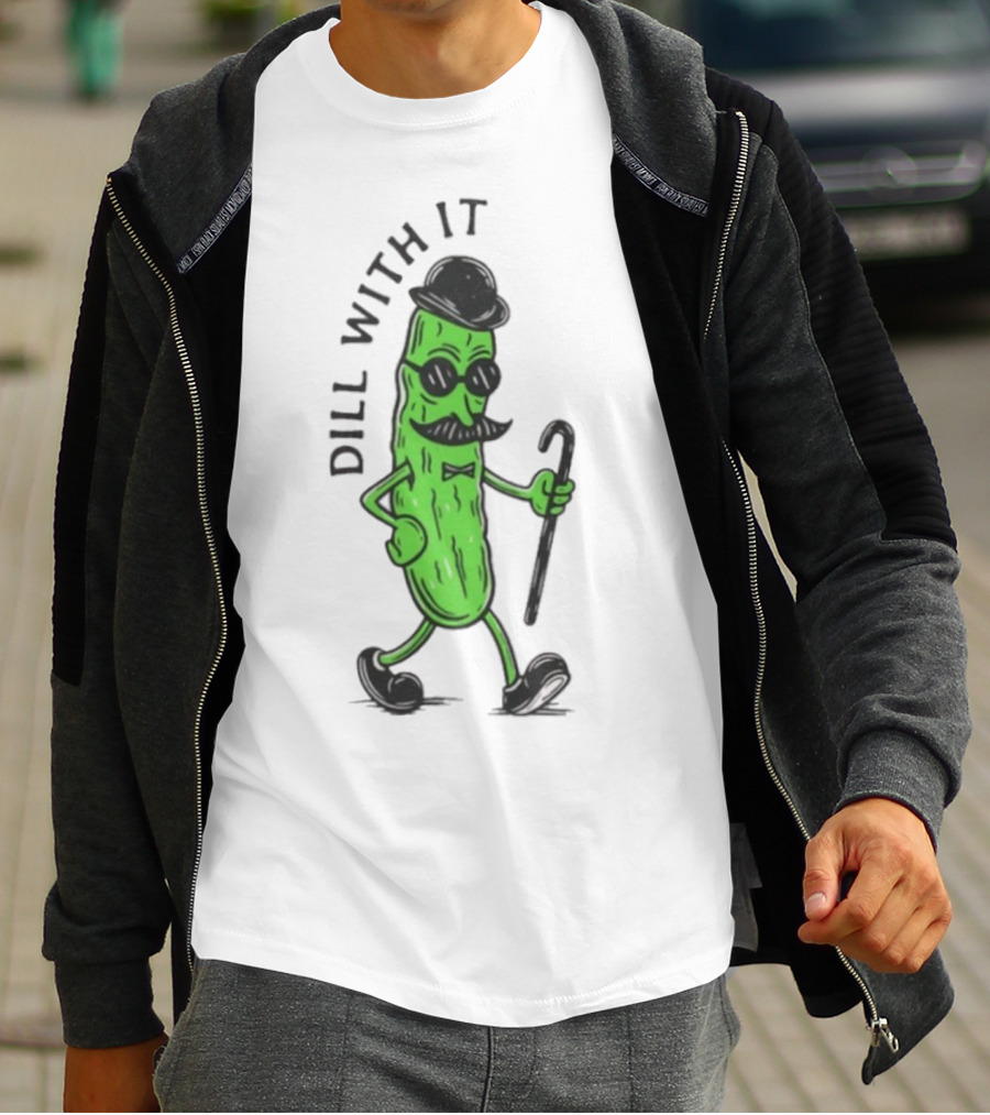 Dill With It Pickle Gentleman's Swagger T-Shirt