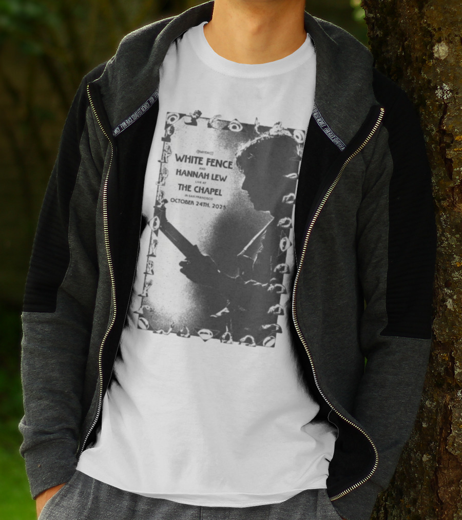 White Fence And Hannah Lew Live At The Chapel San Francisco October 24th 2025 T-Shirt