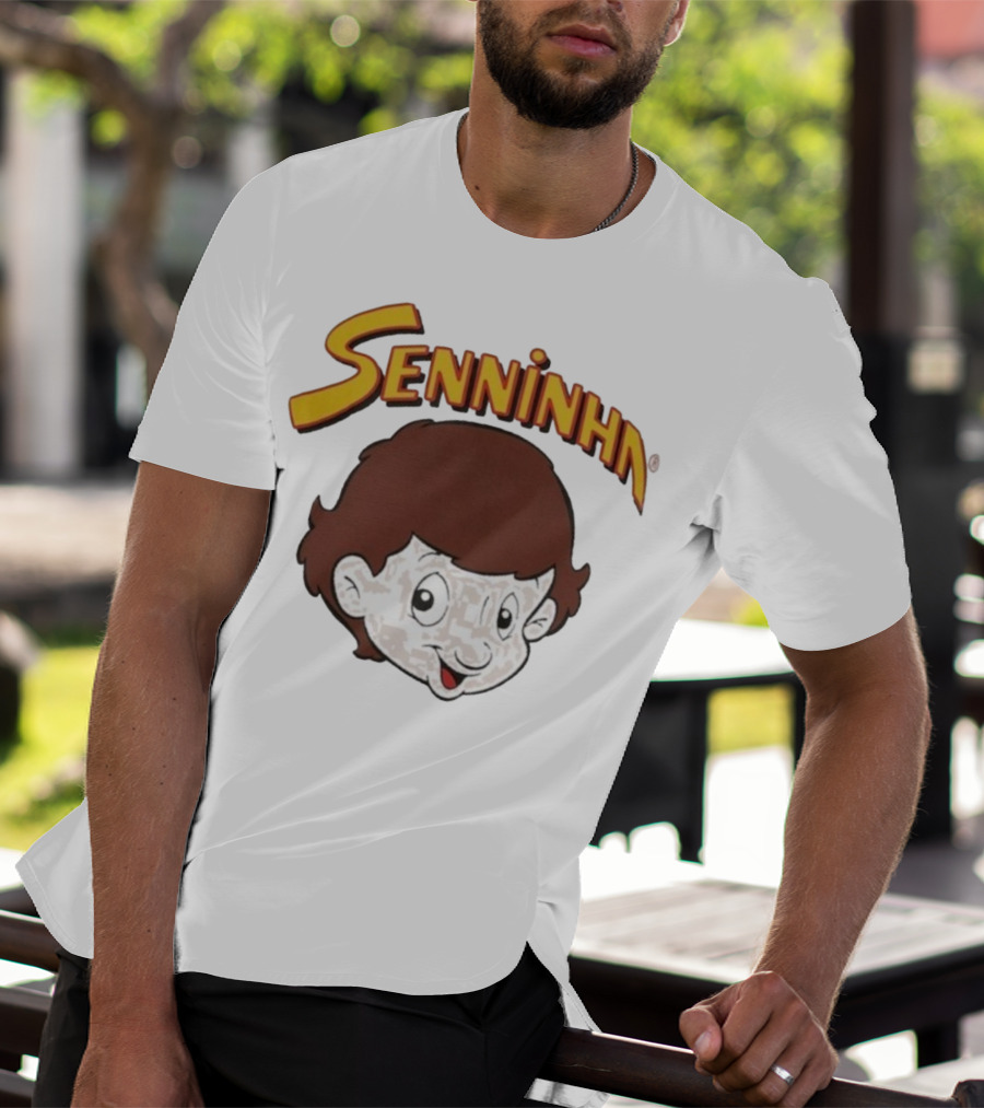 Senninha Ayrton Senna Character Merchandising T-Shirt