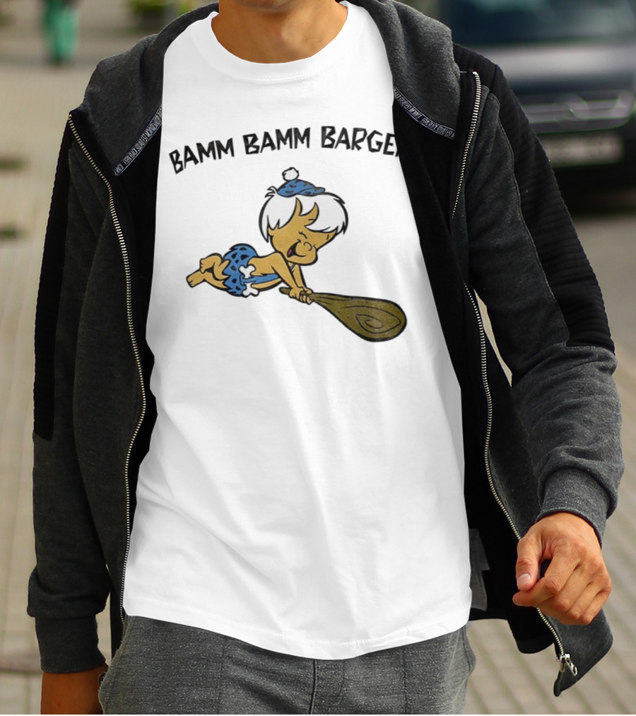 Bamm Bamm Barger The Flintstones Vintage Movie Icon T-Shirt