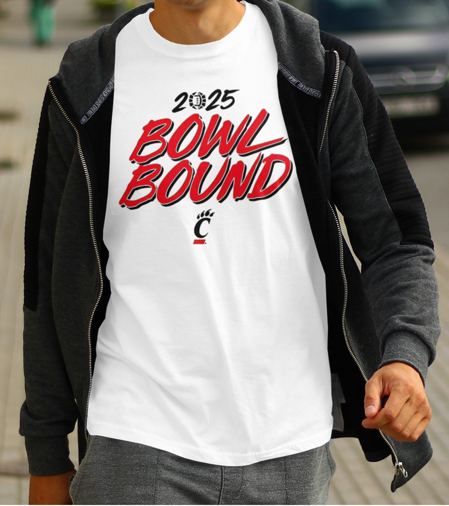 Cincinnati Bearcats 2025 Bowl Bound T-Shirt