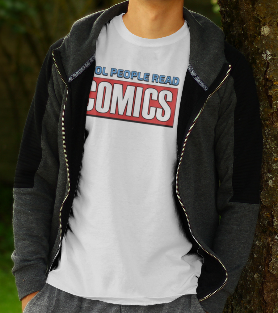 COOL PEOPLE READ COMICS T-Shirt