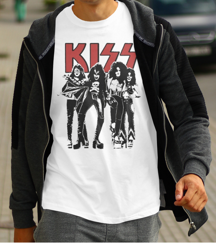 Kiss Band You Wanted The Best 1973-2023 Anniversary Classic Members T-Shirt