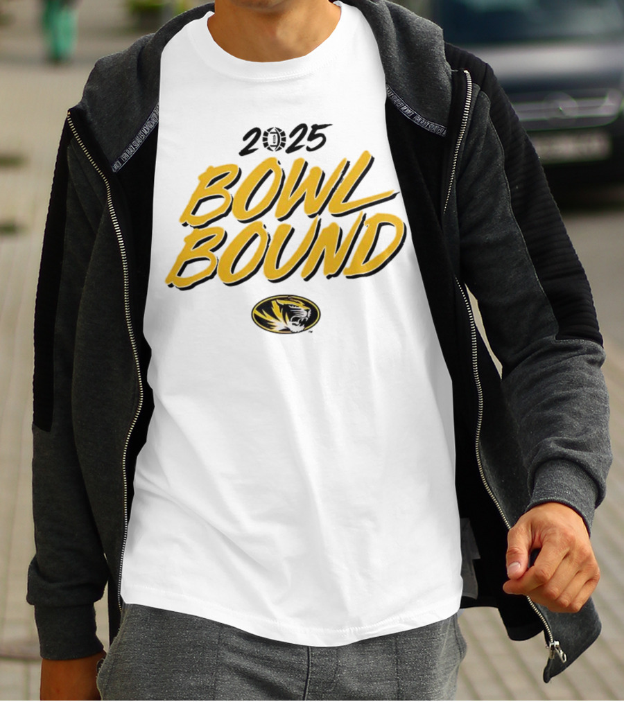 Missouri Tigers 2025 Bowl Bound T-Shirt