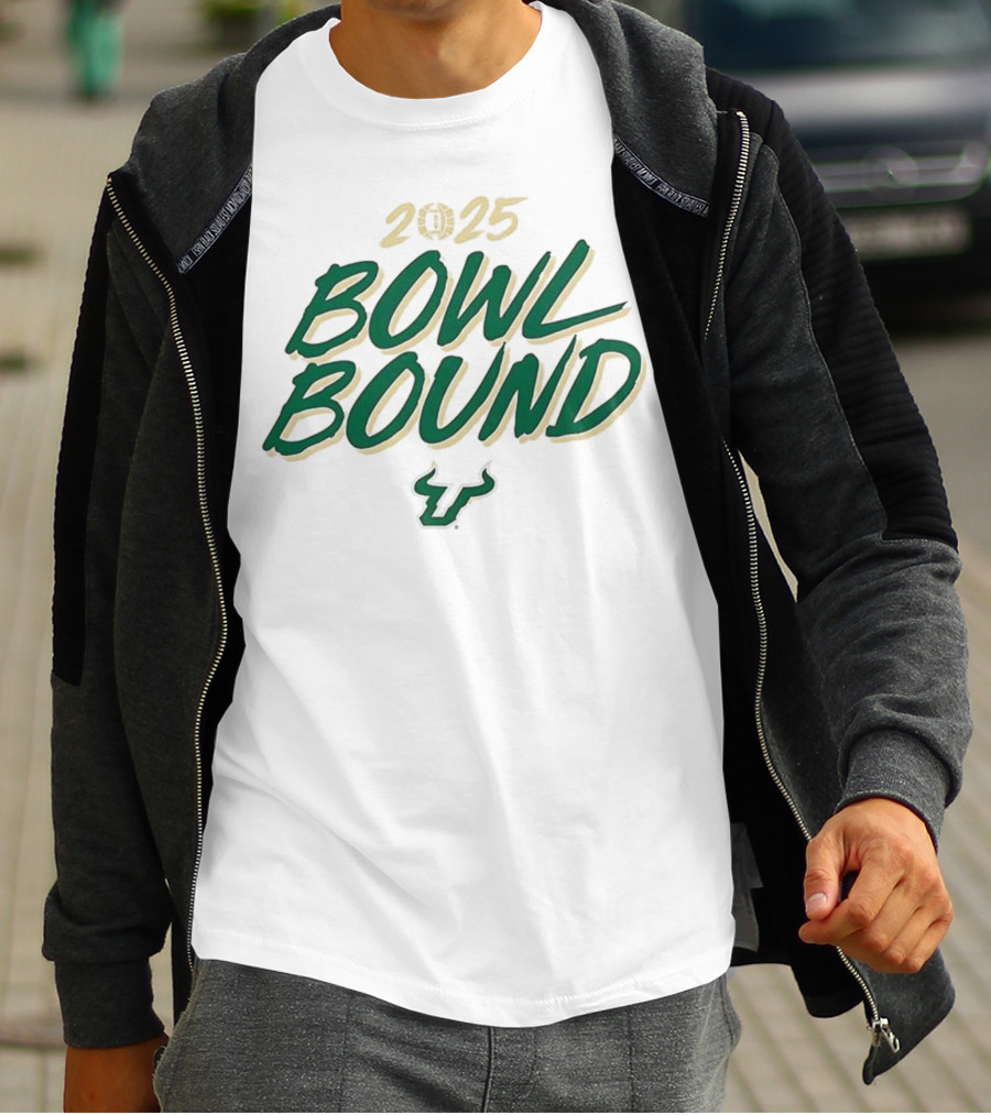 2025 Bowl Bound South Florida Bulls T-Shirt