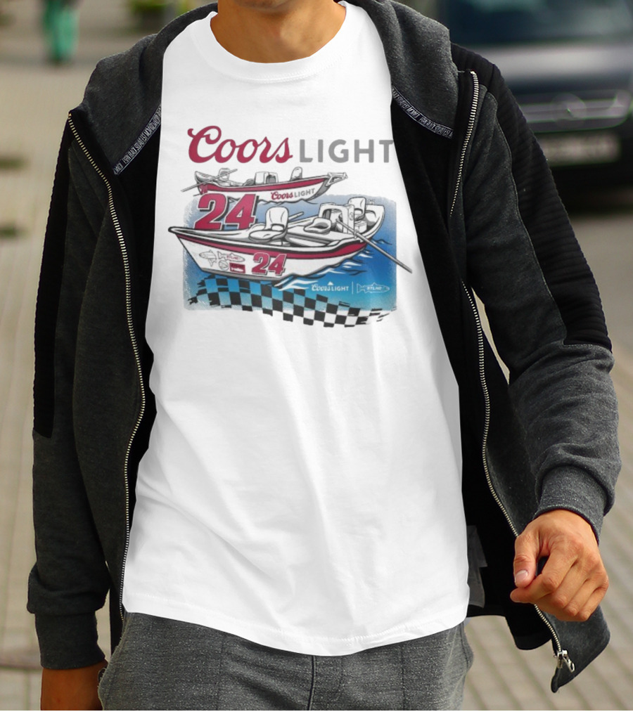 Coors Light STLHD 24 Racing Boat Collaboration T-Shirt