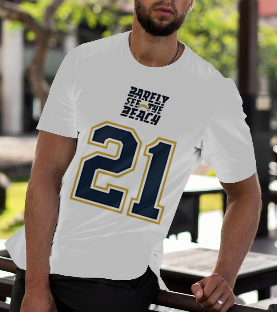 LaDainian Tomlinson San Diego Chargers 21 Barely See The Beach T-Shirt