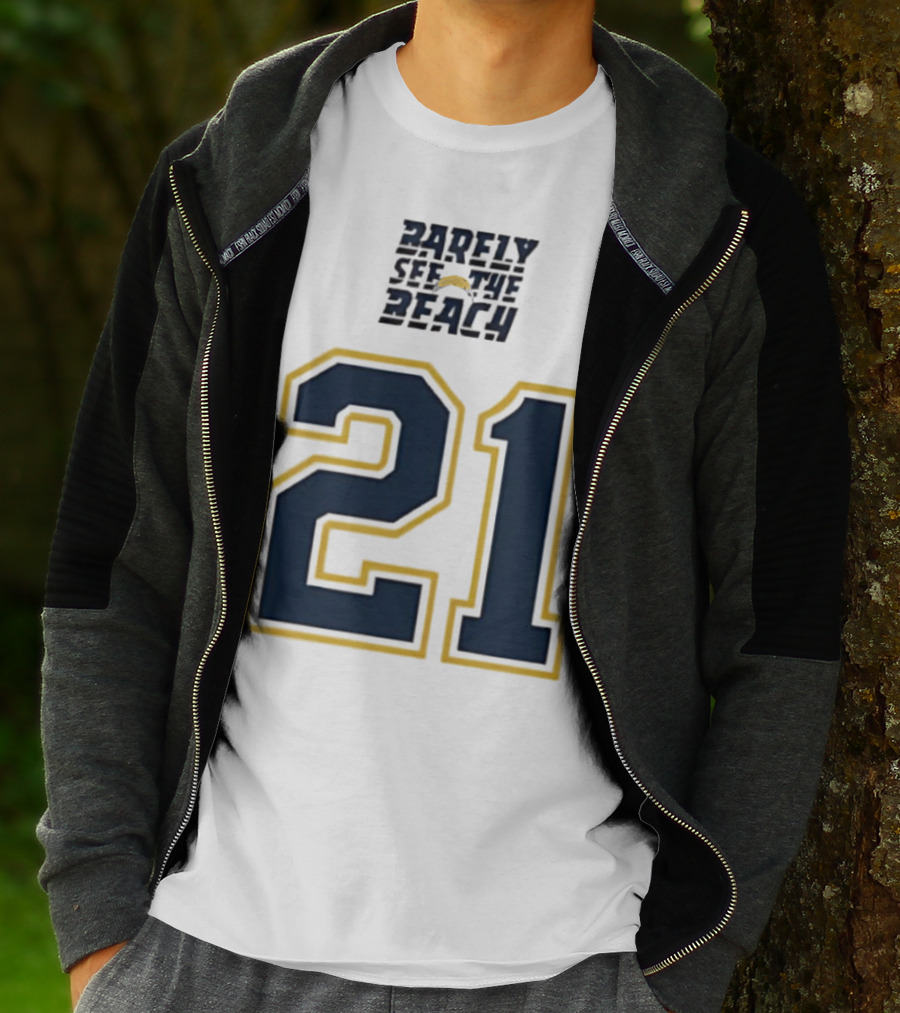 LaDainian Tomlinson San Diego Chargers 21 Barely See The Beach T-Shirt
