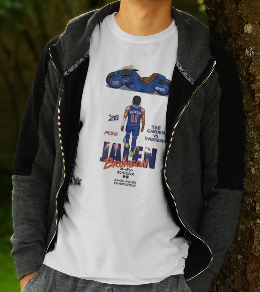 New York Knicks Jalen Brunson NYKX The Garden Vs Everybody T-Shirt