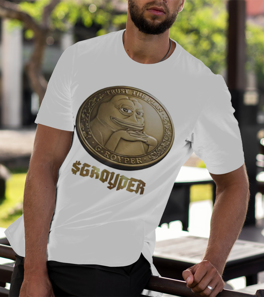 Pepe Frog Trust The Plan Groyper Coin T-Shirt
