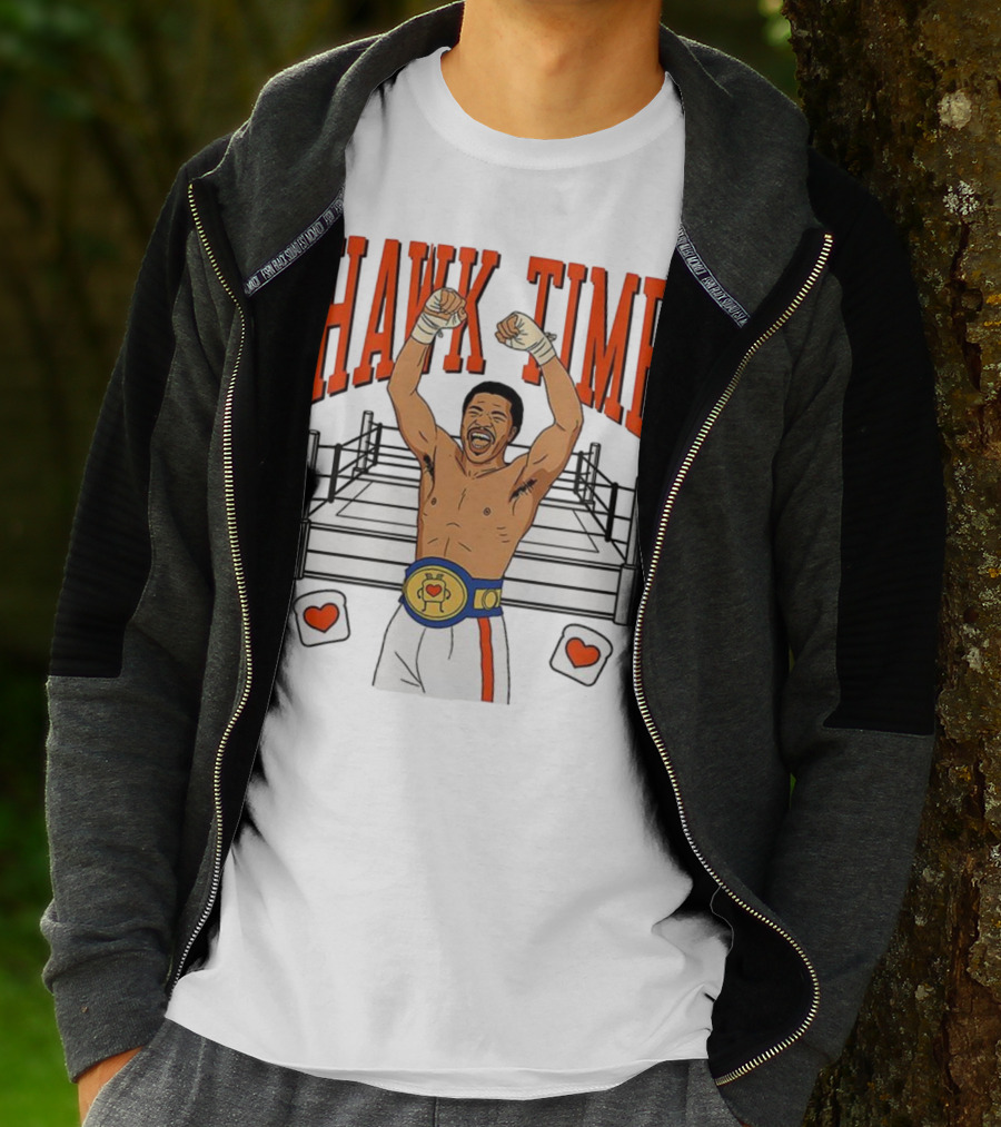 Hawk Time Aaron Pryor Champion Boxer Ring Victory T-Shirt