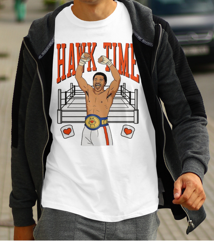 Hawk Time Aaron Pryor Champion Boxer Ring Victory T-Shirt