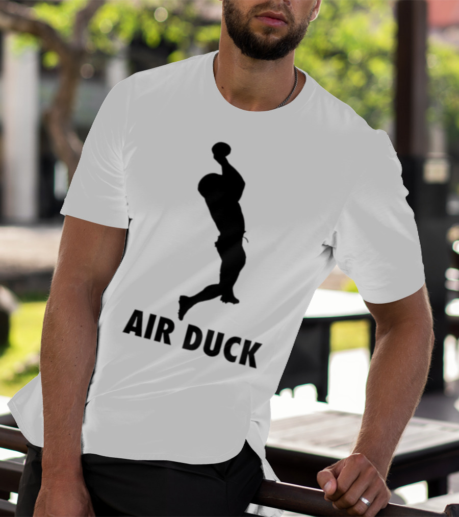Air Duck Dunk Silhouette Jordan Parody T-Shirt