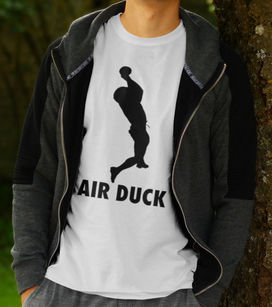 Air Duck Dunk Silhouette Jordan Parody T-Shirt