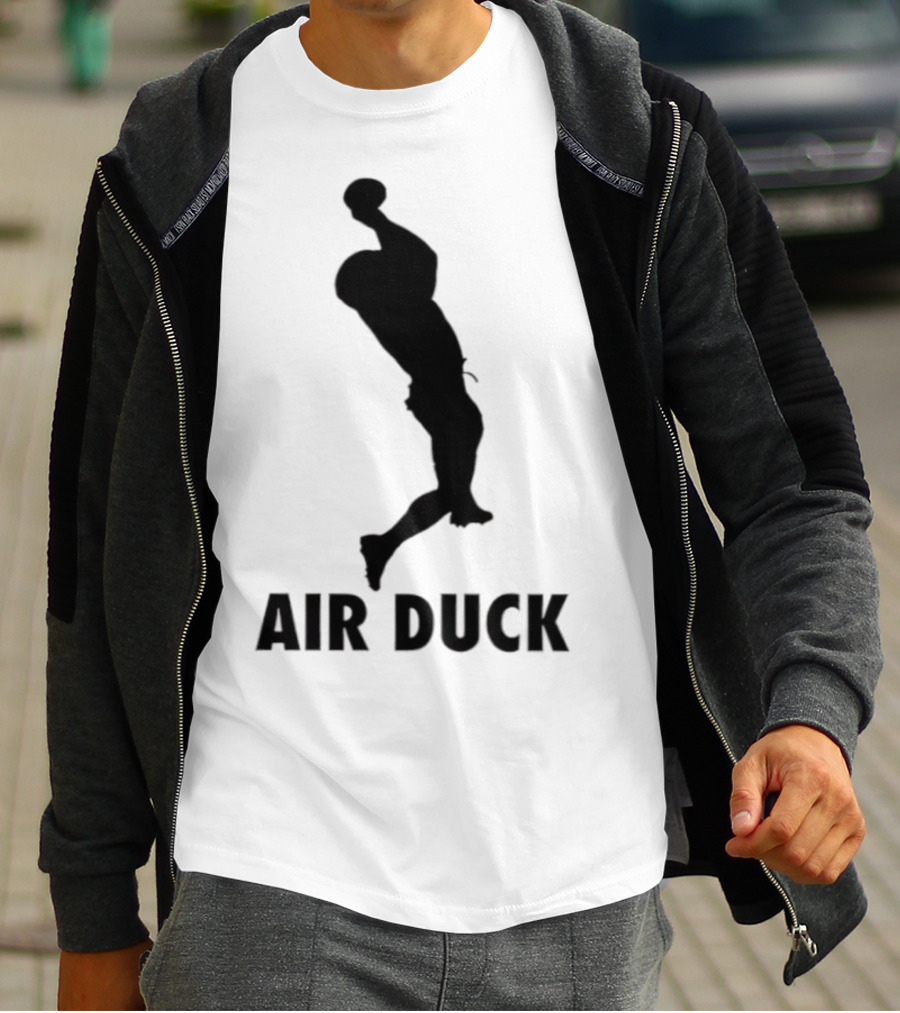 Air Duck Dunk Silhouette Jordan Parody T-Shirt