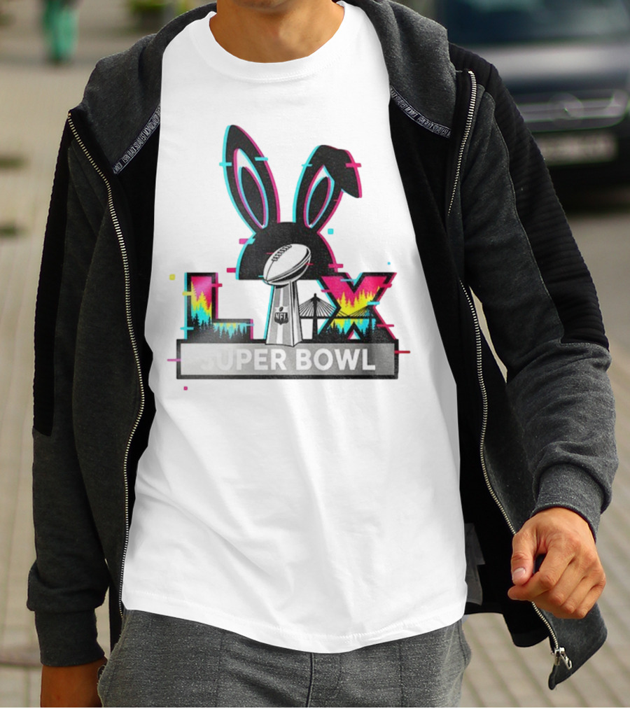 Bad Bunny LVI Super Bowl NFL Halftime Show LAX Stadium T-Shirt