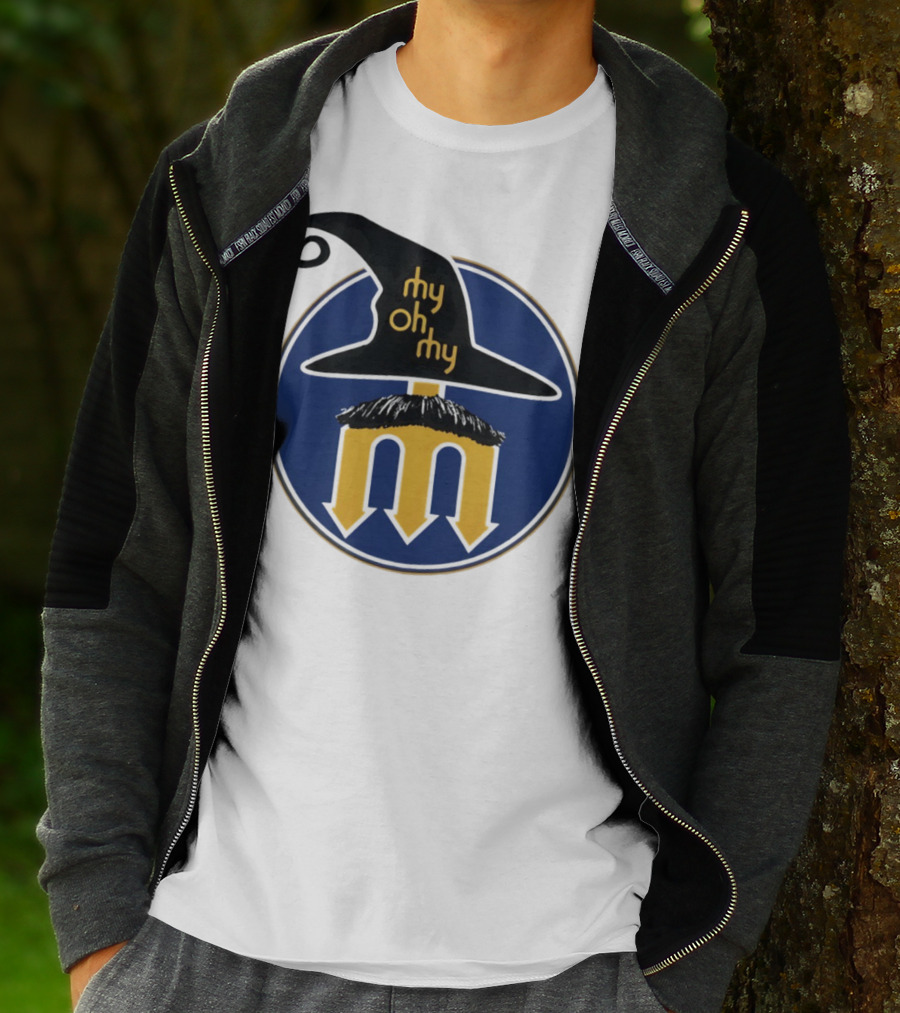 Seattle Mariners Cal Raleigh My Oh My Trident 2025 MLB MVP Magic T-Shirt