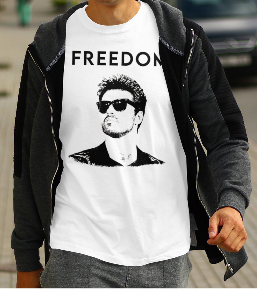 George Michael Freedom Retro Tribute T-Shirt