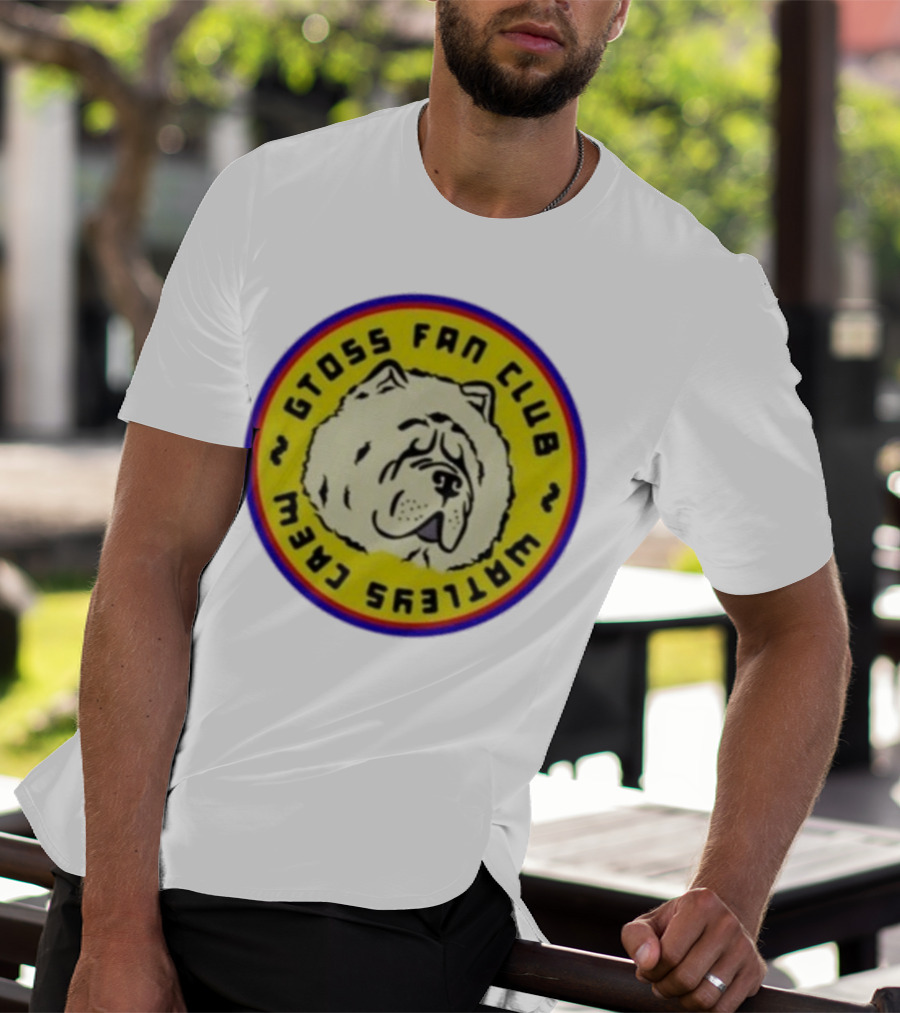 GToss Fan Club Watleys Crew Dog Emblem T-Shirt