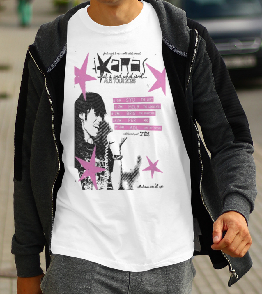 Ixara AUS Tour 2026 June Dates SYD MELB BRIS PER ADL T-Shirt