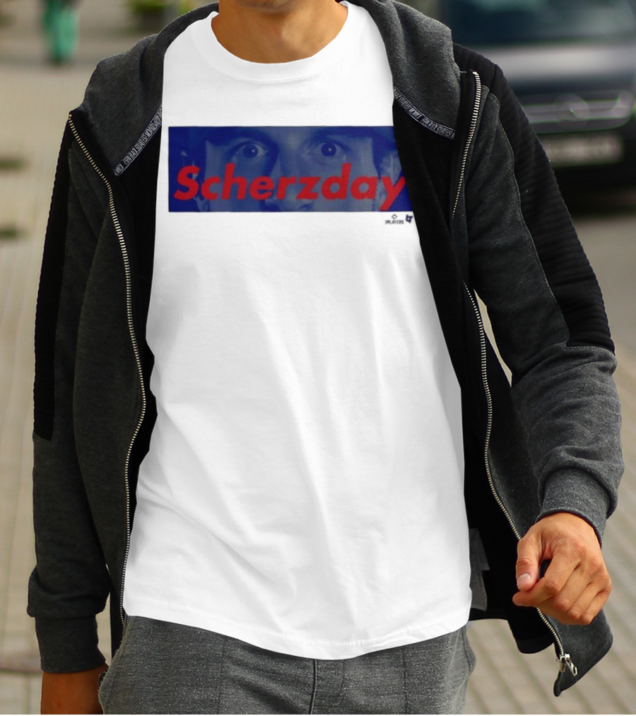 Max Scherzer Scherzday Eyes Toronto Blue Jays T-Shirt