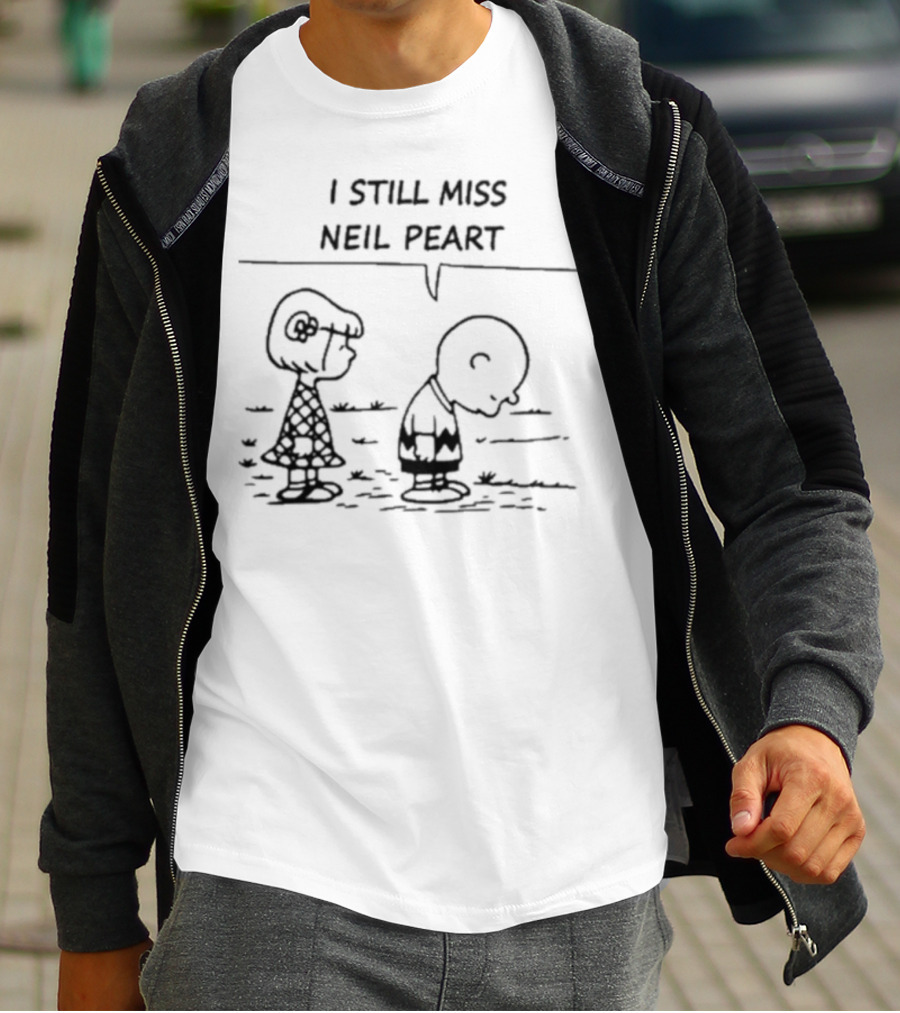 Charlie Brown Lucy Peanuts I Still Miss Neil Peart T-Shirt