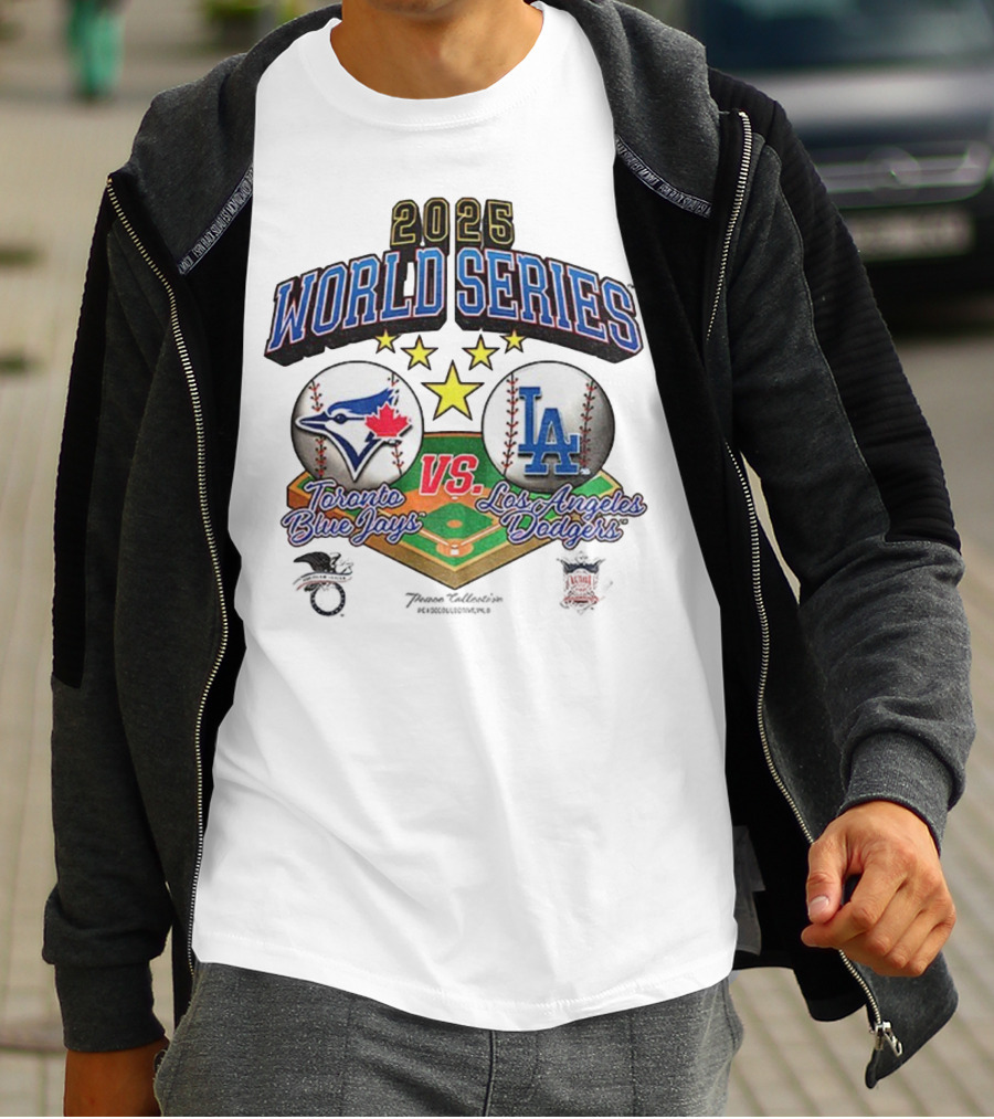 2025 World Series Toronto Blue Jays Vs Los Angeles Dodgers T-Shirt