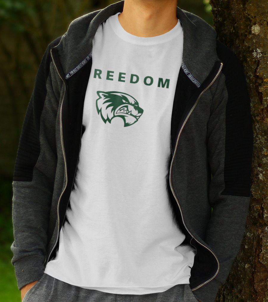 Utah Valley Freedom Wolverine Logo T-Shirt
