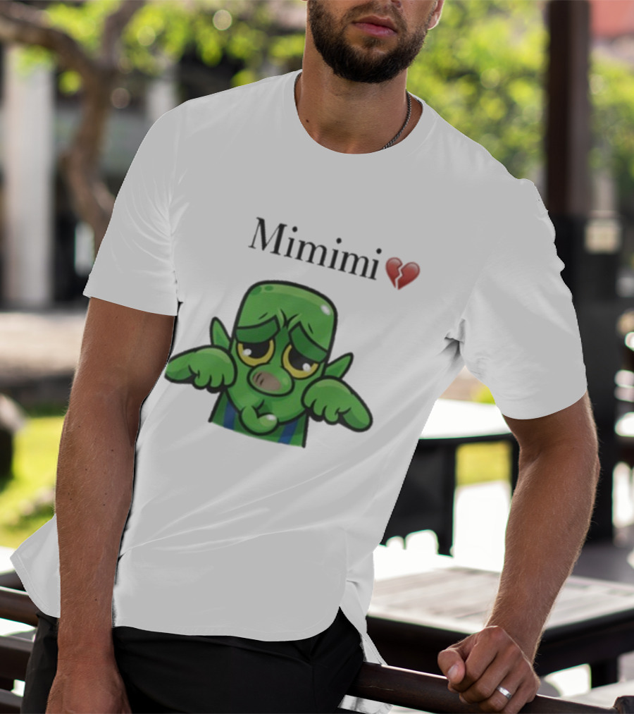 Mimimi Heartbroken Goblin Clash Royale Emojis T-Shirt