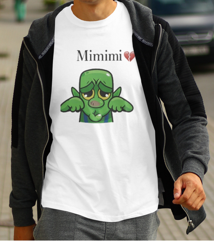 Mimimi Heartbroken Goblin Clash Royale Emojis T-Shirt