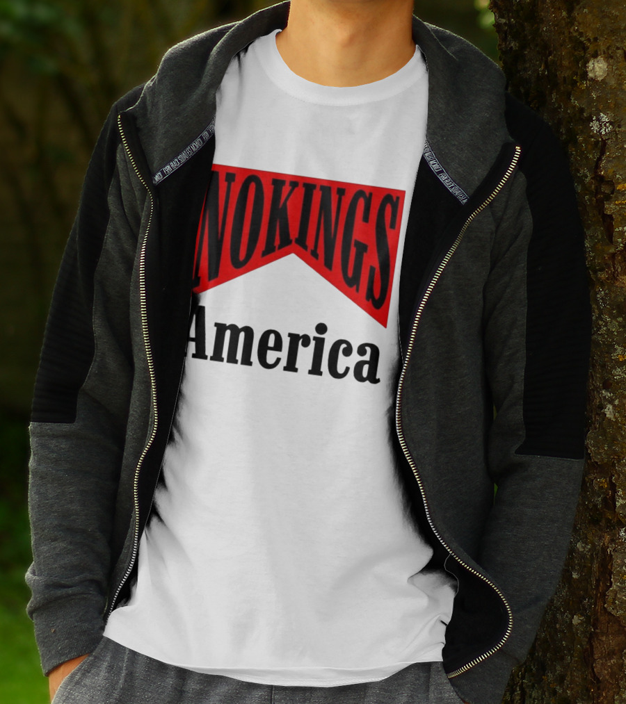 NOKINGS America Medicine Packaging Sarcastic Fashion T-Shirt