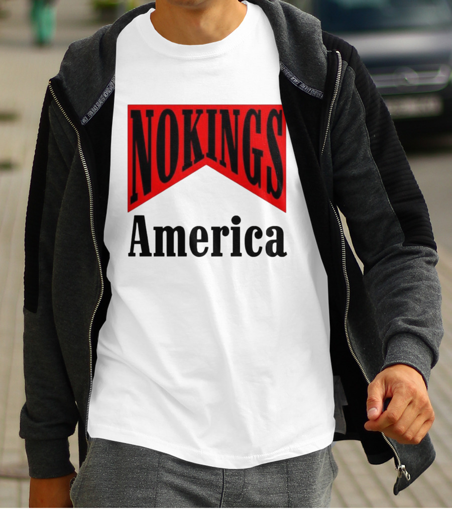 NOKINGS America Medicine Packaging Sarcastic Fashion T-Shirt