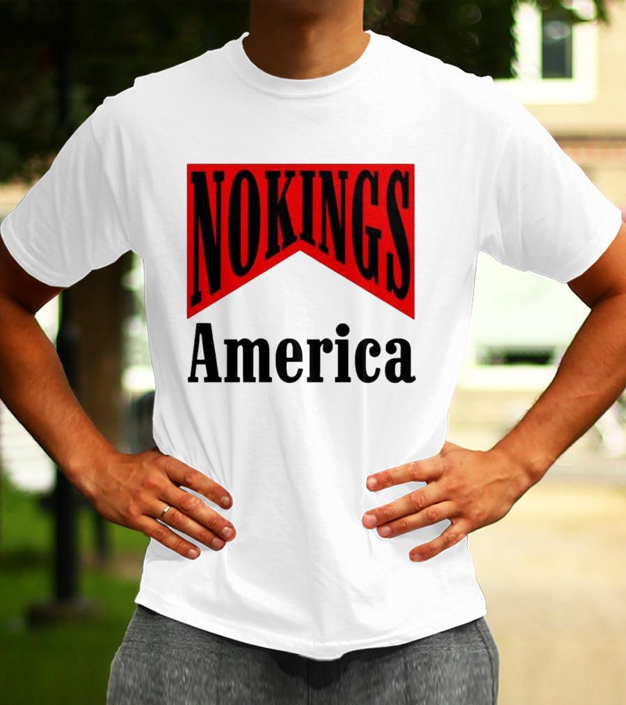 NOKINGS America Medicine Packaging Sarcastic Fashion T-Shirt