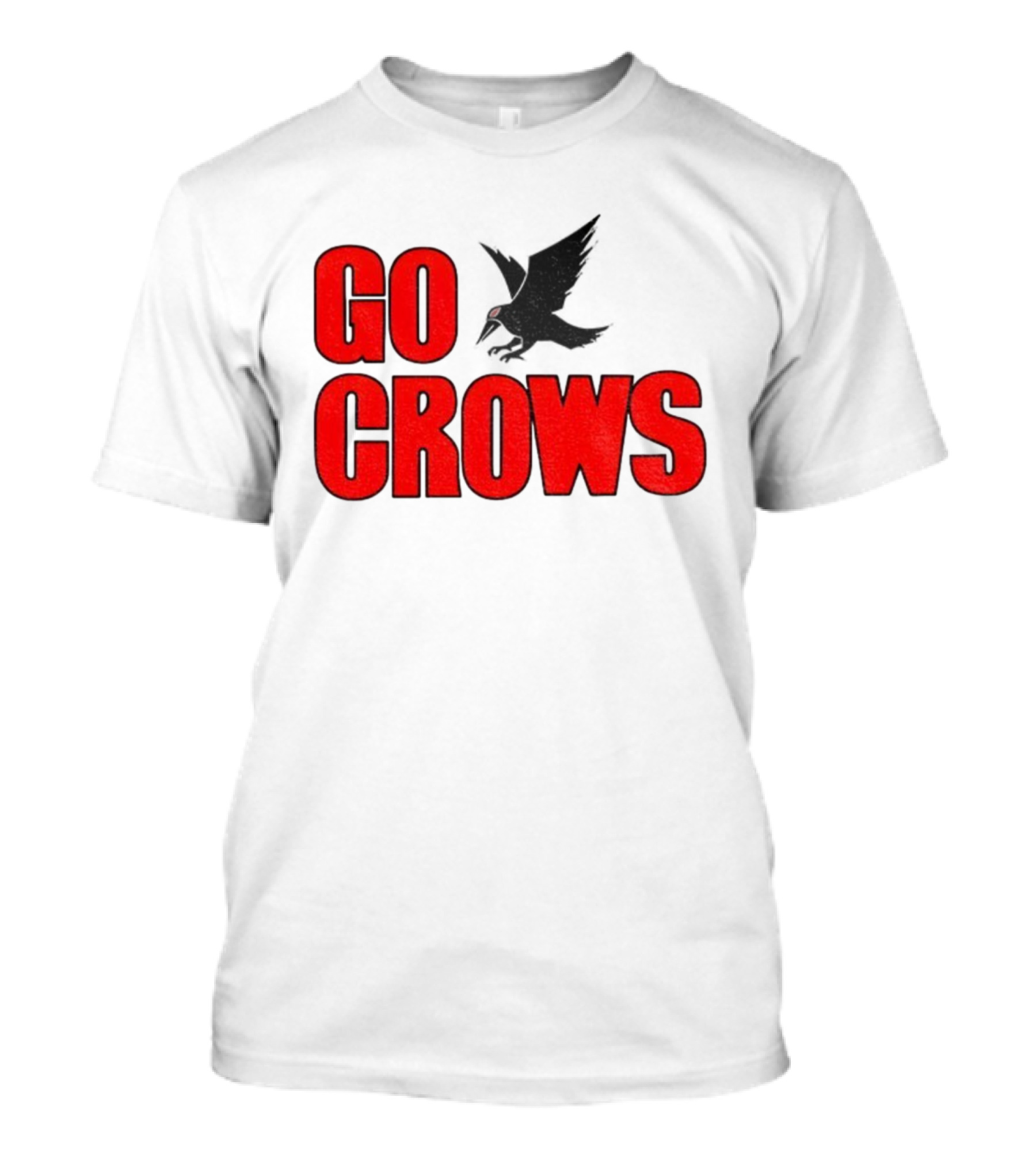 Tom Welling Go Crows Football Enthusiast Ravens Team Spirit T-Shirt