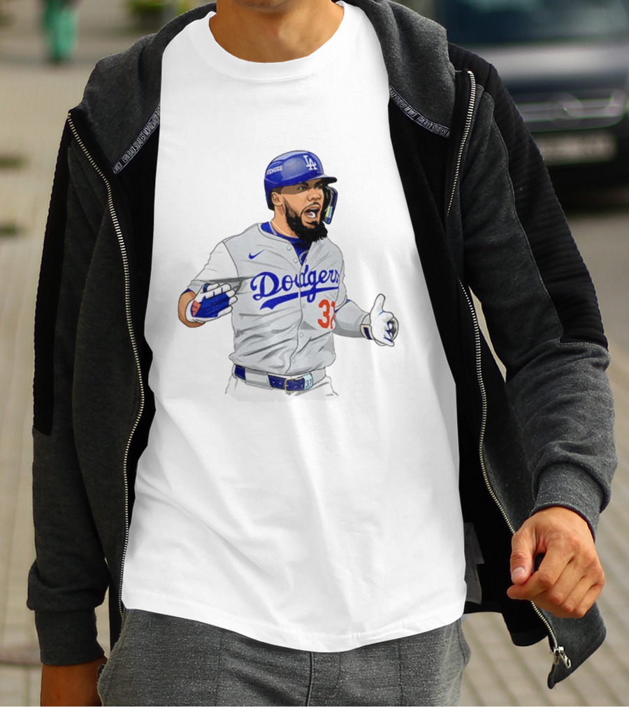 Dodgers Teoscar Hernández Baseball Los Angeles Signature Edition T-Shirt
