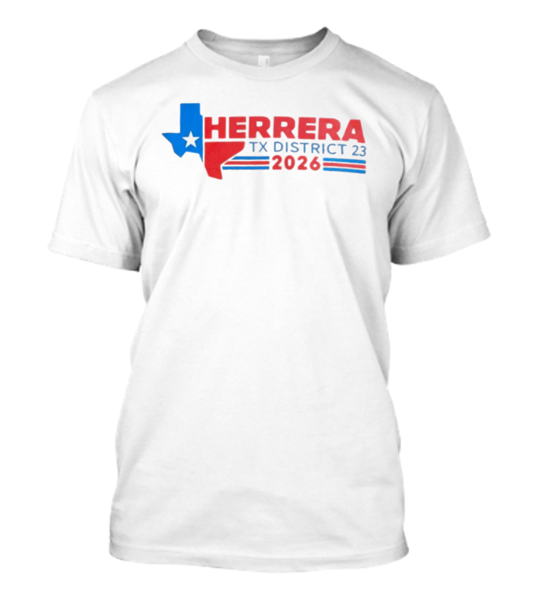 Herrera TX District 23 2026 Texas State Star T-Shirt