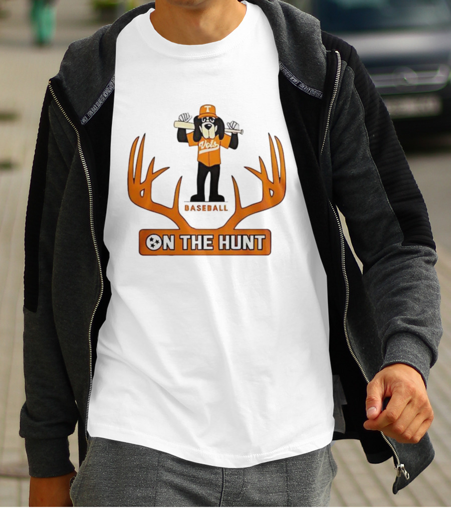 Tennessee Volunteers Baseball Vols On The Hunt T-Shirt