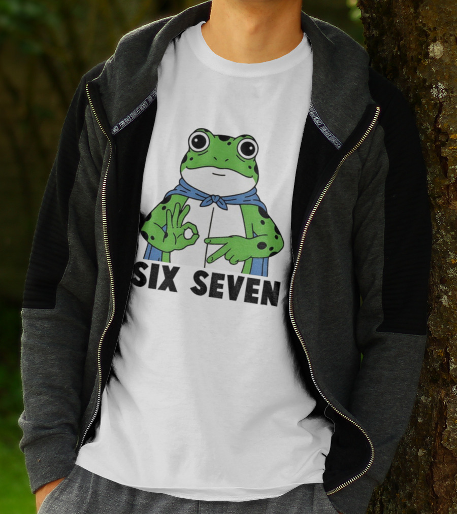 Portland Frog Six Seven Anti Fascism Meme T-Shirt