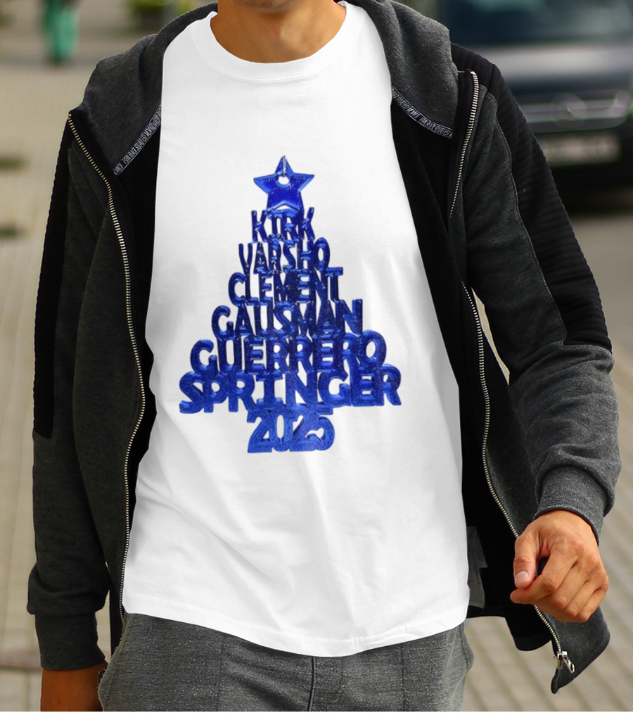 5th Inning World Series Freddie Freeman Kirk Mano Clement Gausman Guerrero Springer 2023 T-Shirt