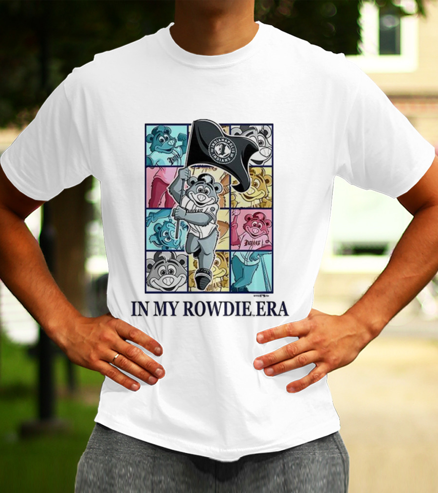 Indianapolis Indians Mascot In My Rowdie Era Fan Art T-Shirt