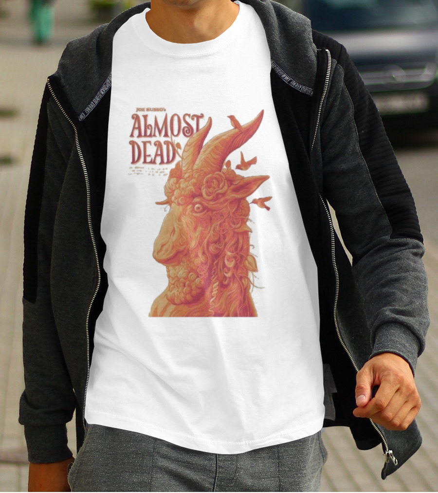 Joe Russo’s Almost Dead Oct 24 2025 Oakland CA Almost Dead Goat T-Shirt