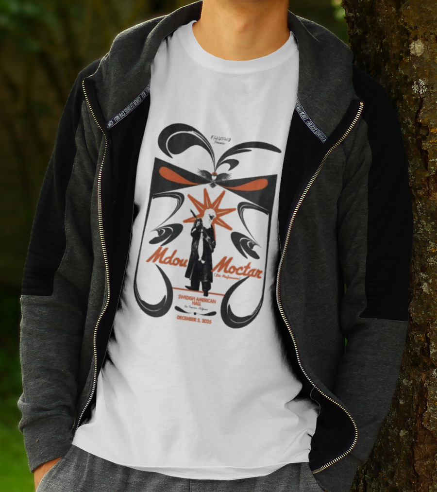Mdou Moctar Live At Swedish American Hall Dec 5 2025 Tulip Records Event T-Shirt