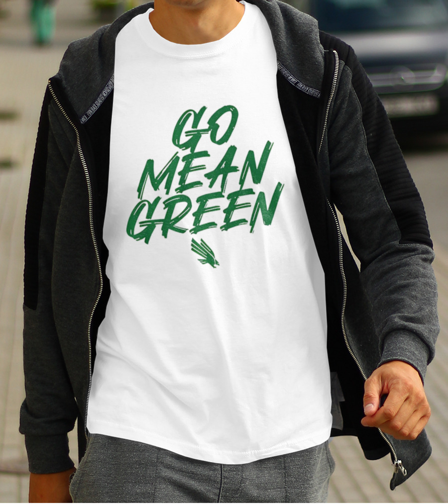 UNT North Texas Go Mean Green Spirit T-Shirt